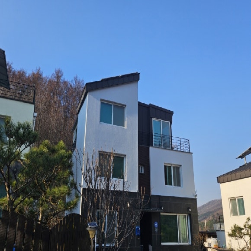 경기도 오산 주택 외벽 도색 및 주택 외벽 페인트 시공